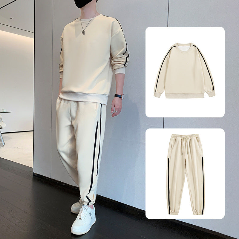 Herren Sportliches Sweatshirt-Set Drune