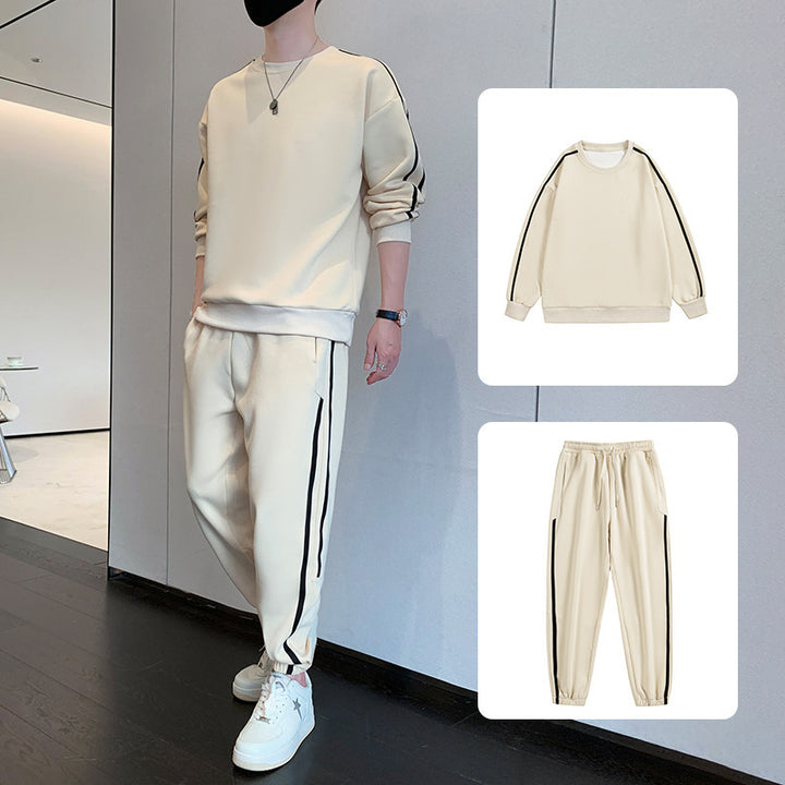 Herren Sportliches Sweatshirt-Set Drune