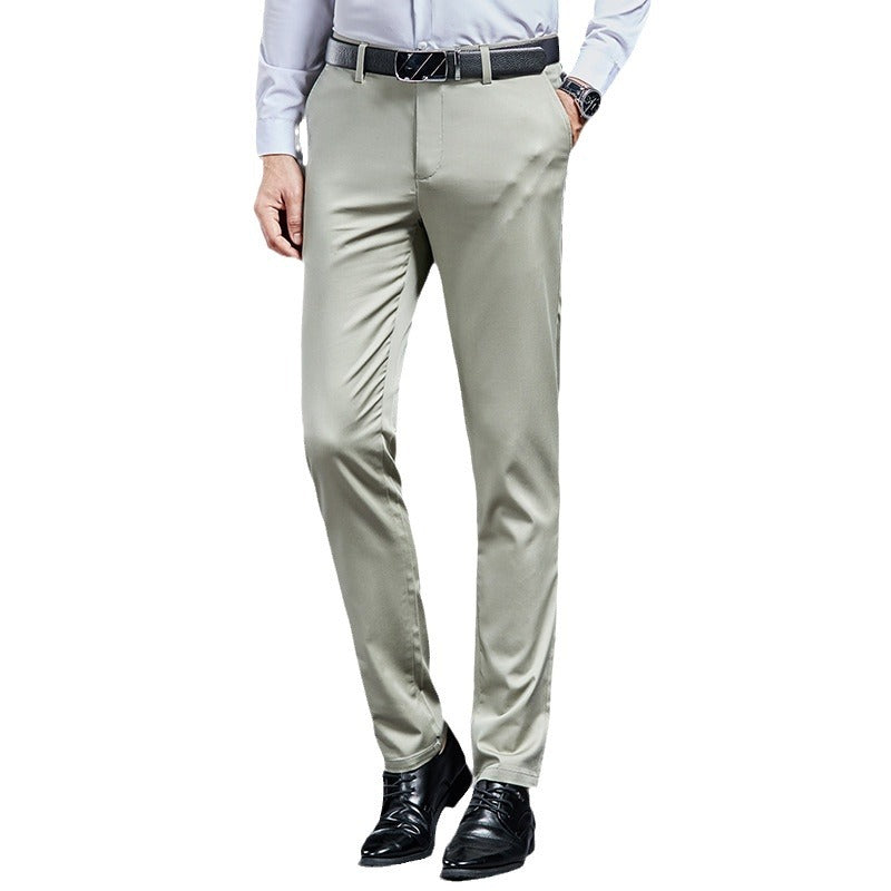 Herren elegante Business-Hosen mit Stretch-Anteil Drune