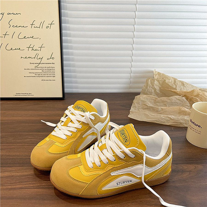 Damen Freizeit Sneakers mit weichem Wildleder und atmungsaktivem Obermaterial Drune