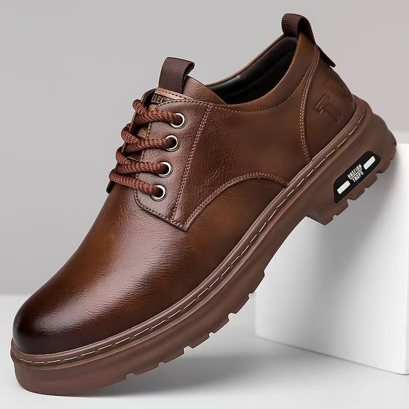 Damen elegante Schnürschuhe mit robustem Sohlenprofil Drune