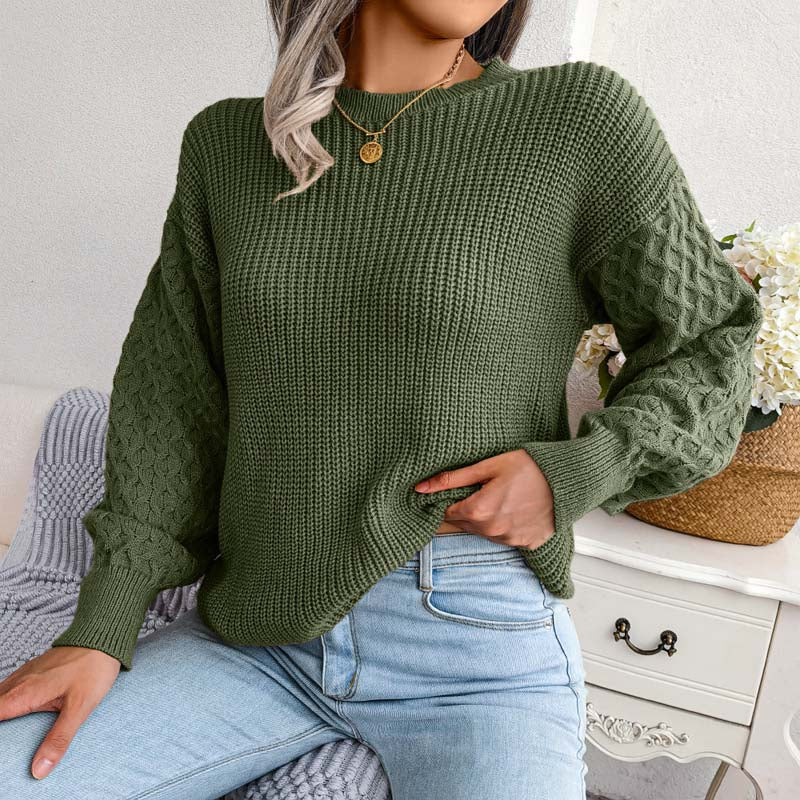 Drune | Einfarbige Strickpullover