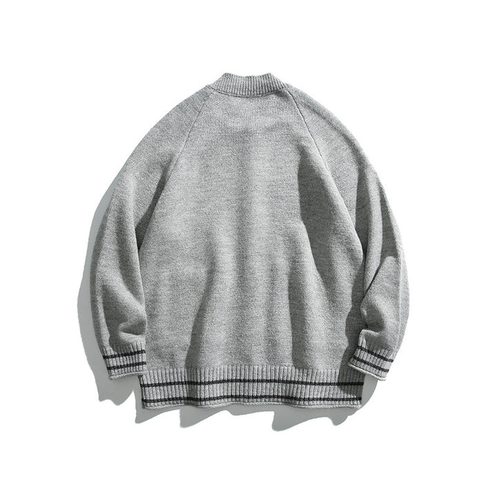 Unisex Boxy-Cardigan aus Feinstrick mit Raglanärmeln und aufgesetzten Taschen Drune