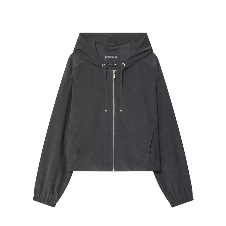 Damen Weite Palazzo-Loungehose mit Tunnelzug und Bügelfalte Drune