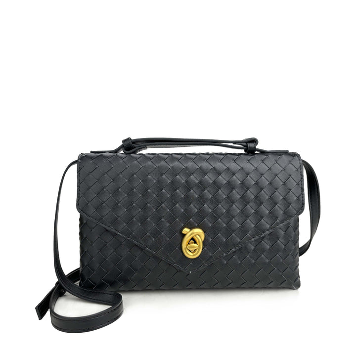 Damen Woven Abend Umhängetasche Drune