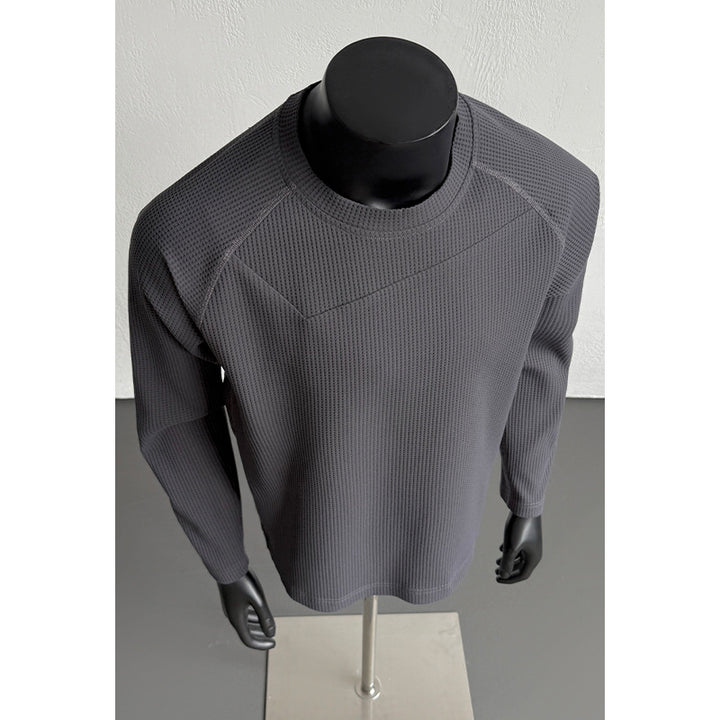 Herren Funktionales Langarm T-Shirt Drune