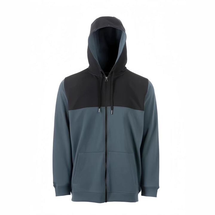Herren Sportliche Kapuzenjacke mit stylischem Farbblock-Design