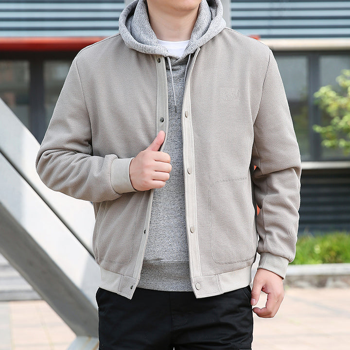Herren Modische Übergangsjacke mit funktionalen Taschen Drune