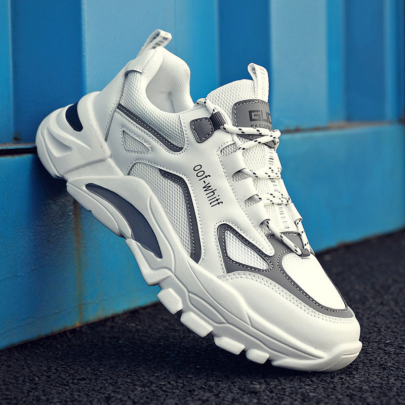 Damen Sportliche Sneakers mit dämpfender Sohle und atmungsaktiver Oberflächenstruktur Drune