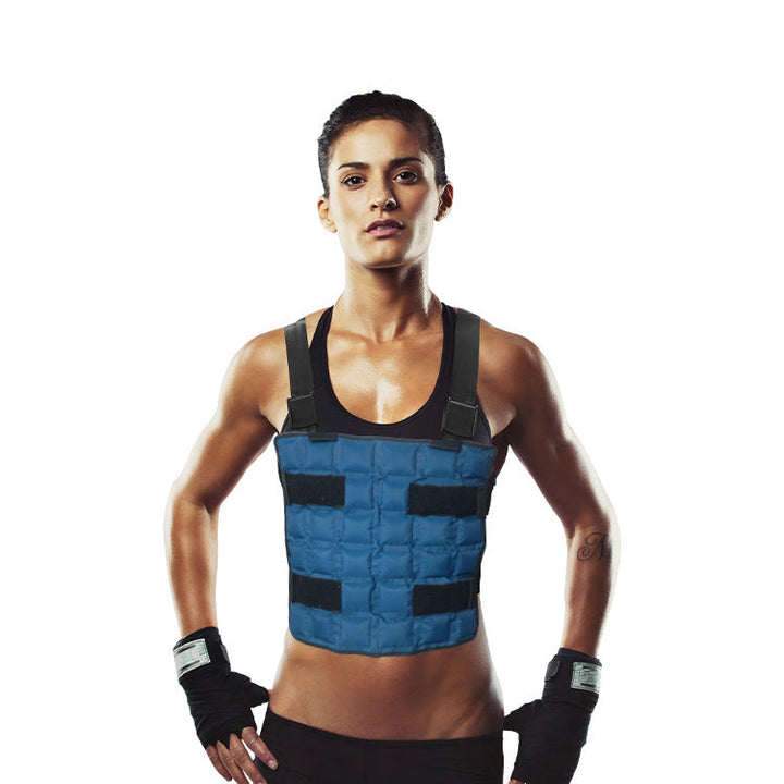 Damen nan verstellbare Gewichtsweste für Functional Training mit Klettverschluss und gepolsterten Schultergurten Drune