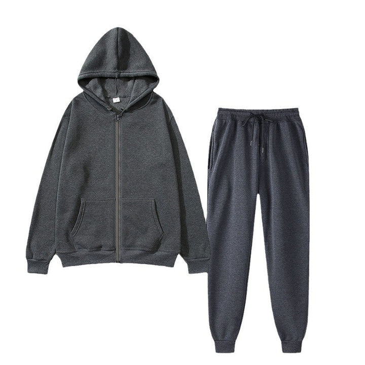 Damen Sportlicher Hoodie mit matching Jogginghose Drune