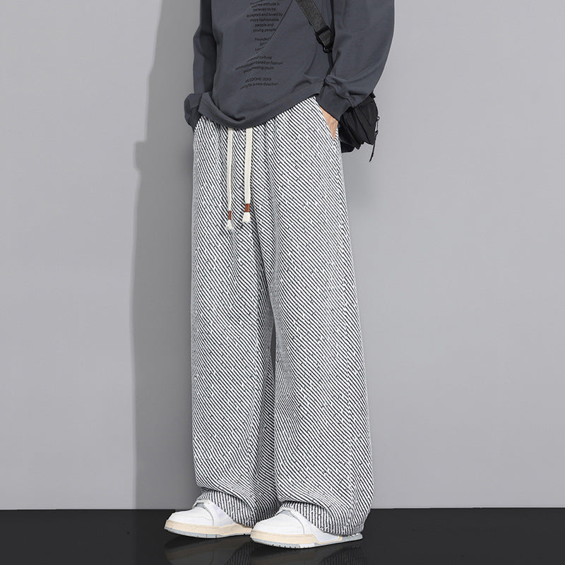 Herren Stylische und weite Freizeithose