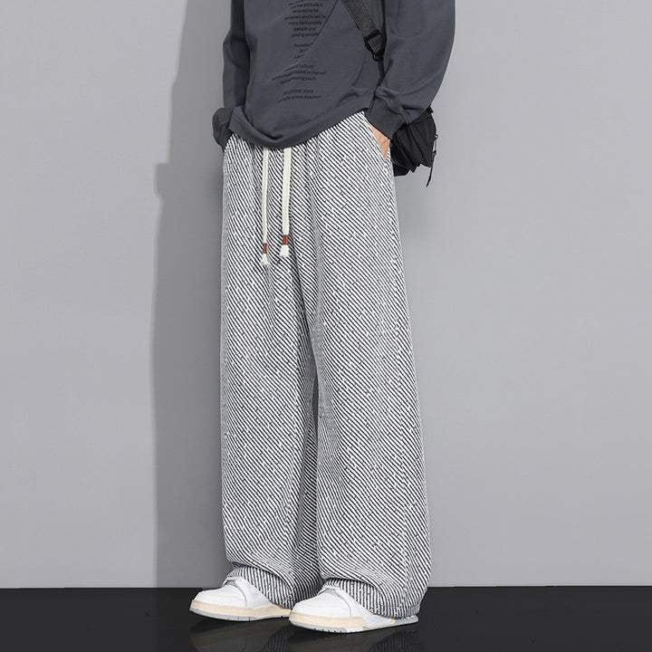 Herren Stylische und weite Freizeithose
