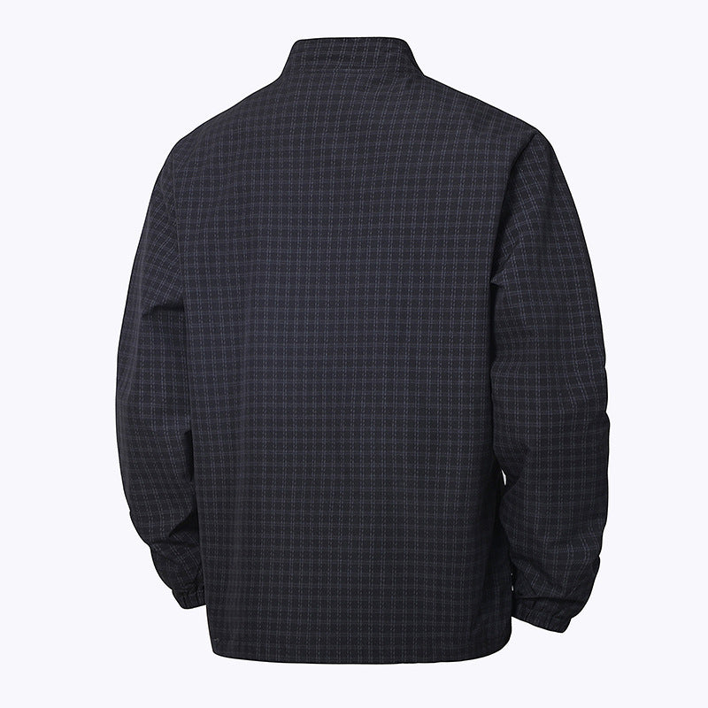 Herren Multifunktionale Windjacke mit hohem Kragen Drune