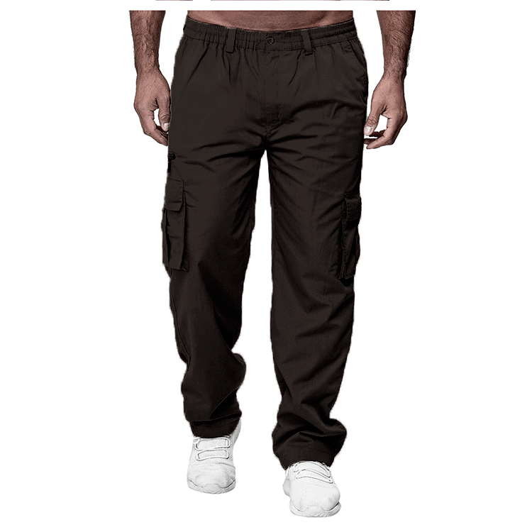 Herren Cargo-Hose mit elastischem Bund und multifunktionalen Taschen Drune