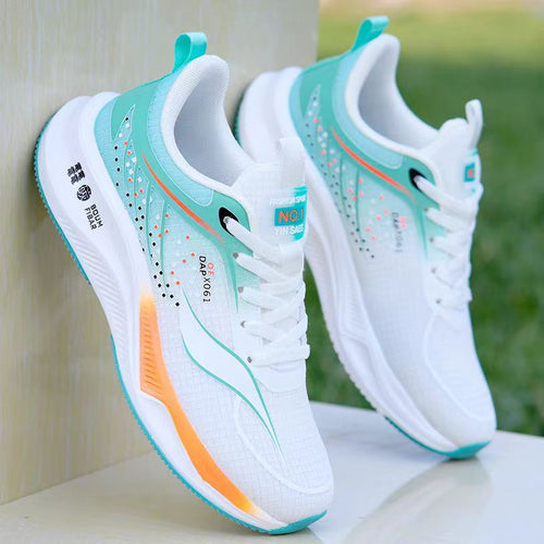 Damen Leichte Laufsneaker mit atmungsaktiver Oberfläche und flexibler Dämpfung Drune