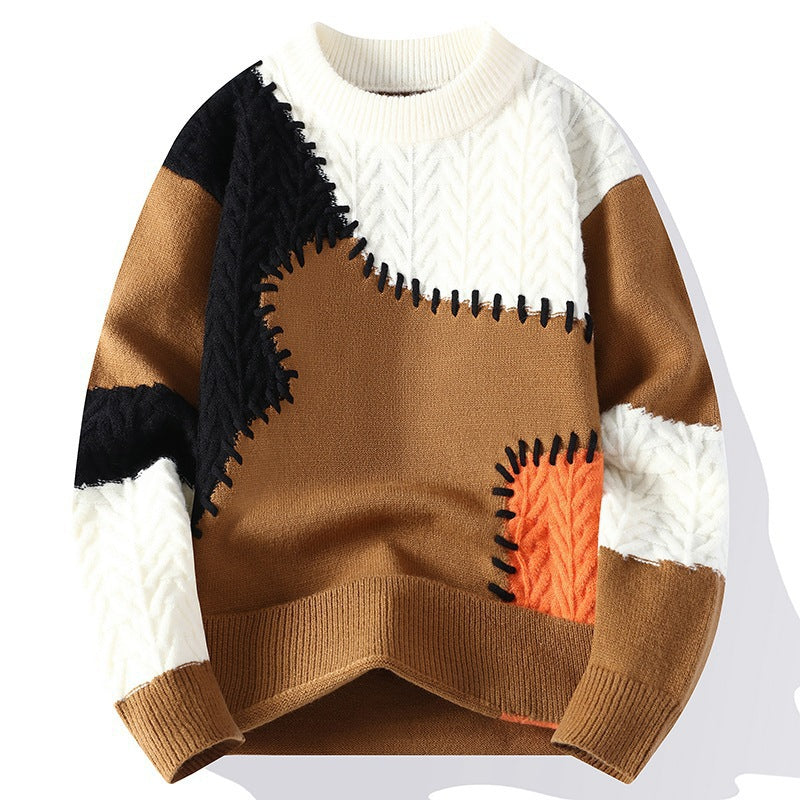 Herren Modischer Pullover mit Struktur Drune