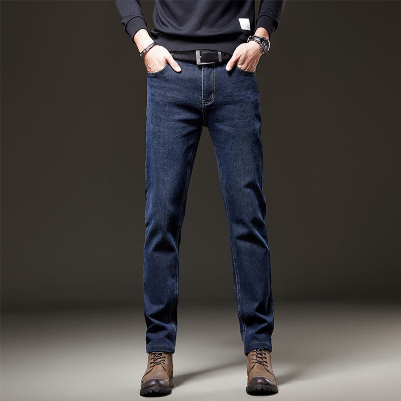 Herren Jeans im geraden Schnitt aus Stretch-Denim mit klassischem fünf‑Taschen‑Schnitt Drune