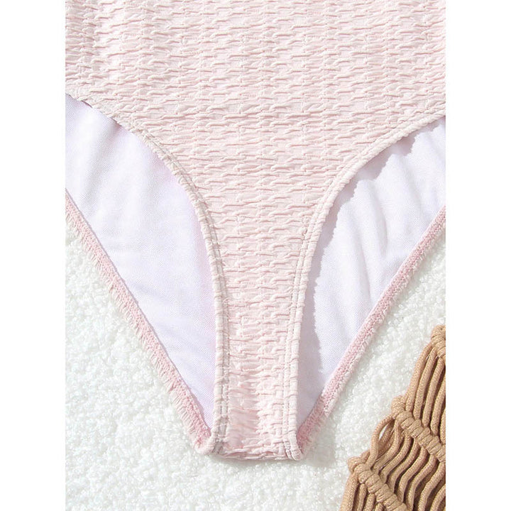 Damen Triangel-Bikini mit modischem Kettenakzent und verstellbaren Trägern Drune