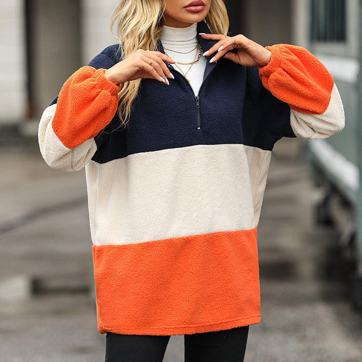 Damen Hauttoner Oversized Pullover Drune