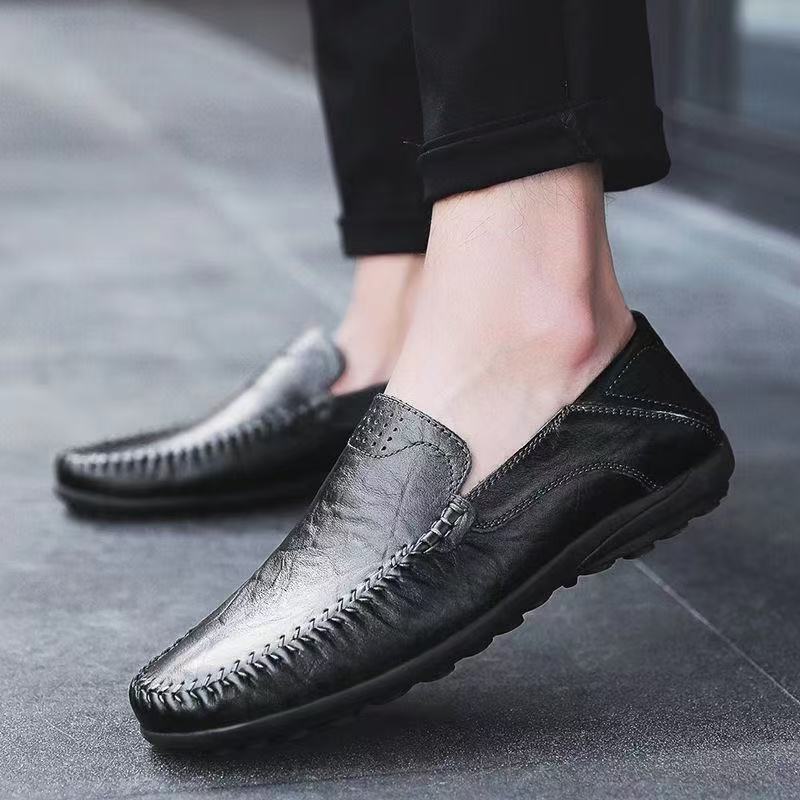 Herren Elegante Mokassins aus weichem Leder Drune