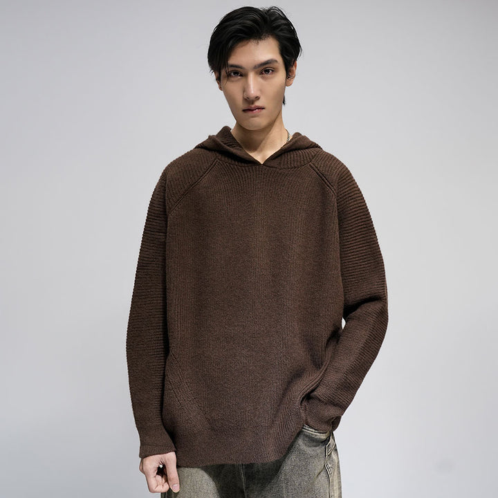 Herren Modischer Oversized Hoodie mit strukturiertem Design Drune