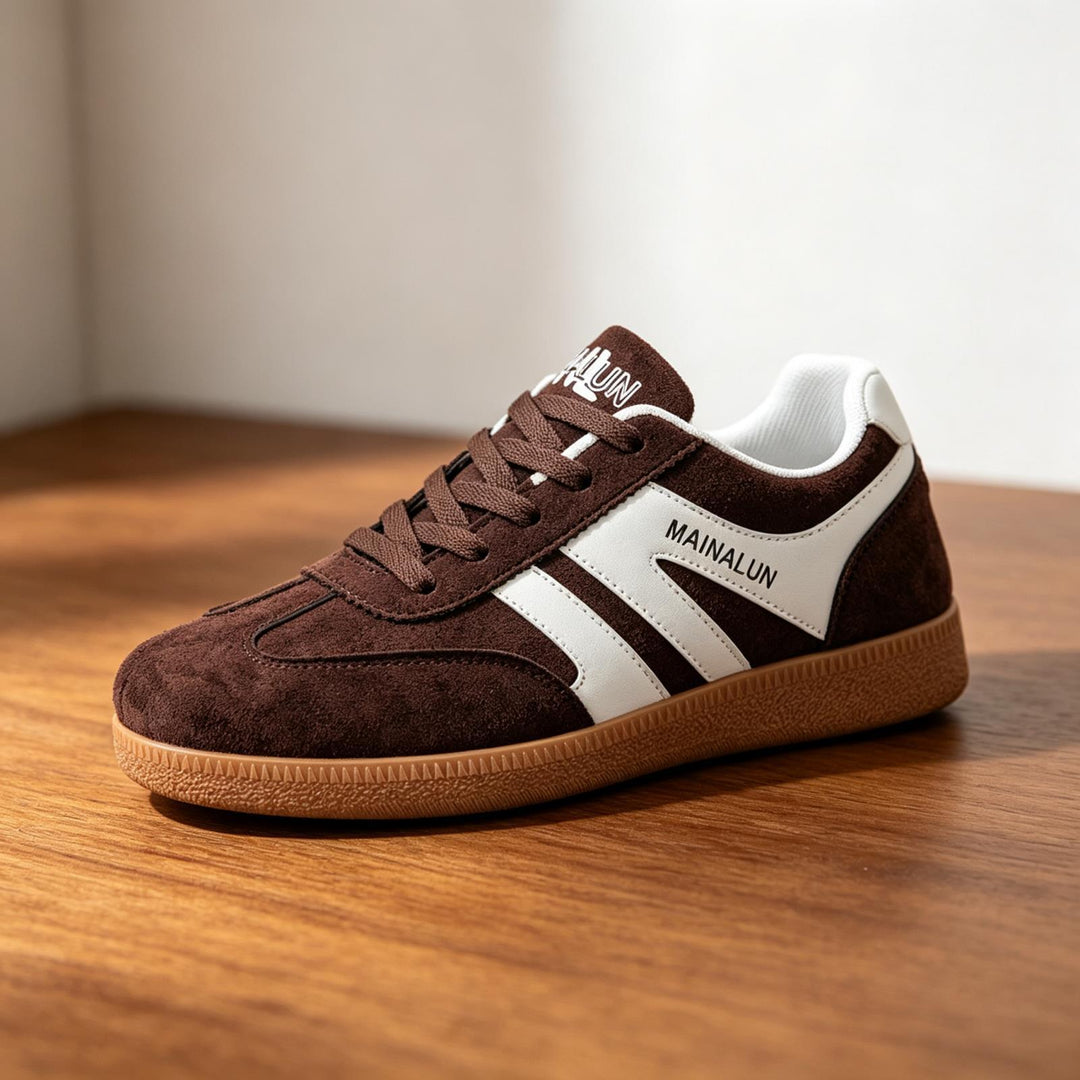 Herren Sportliche Velours Sneaker Drune