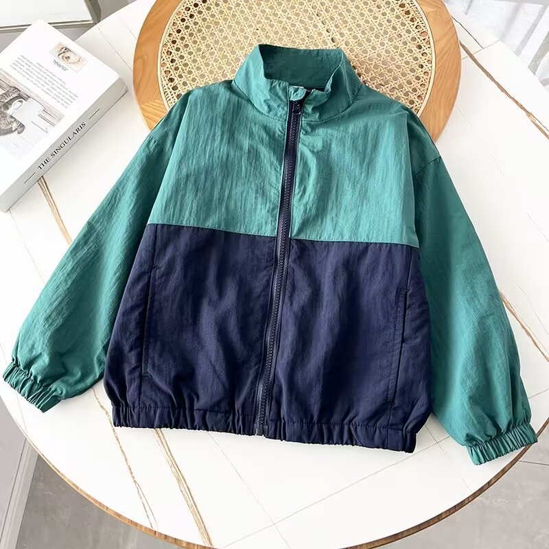 Damen leichte Übergangsjacke mit Stehkragen Drune
