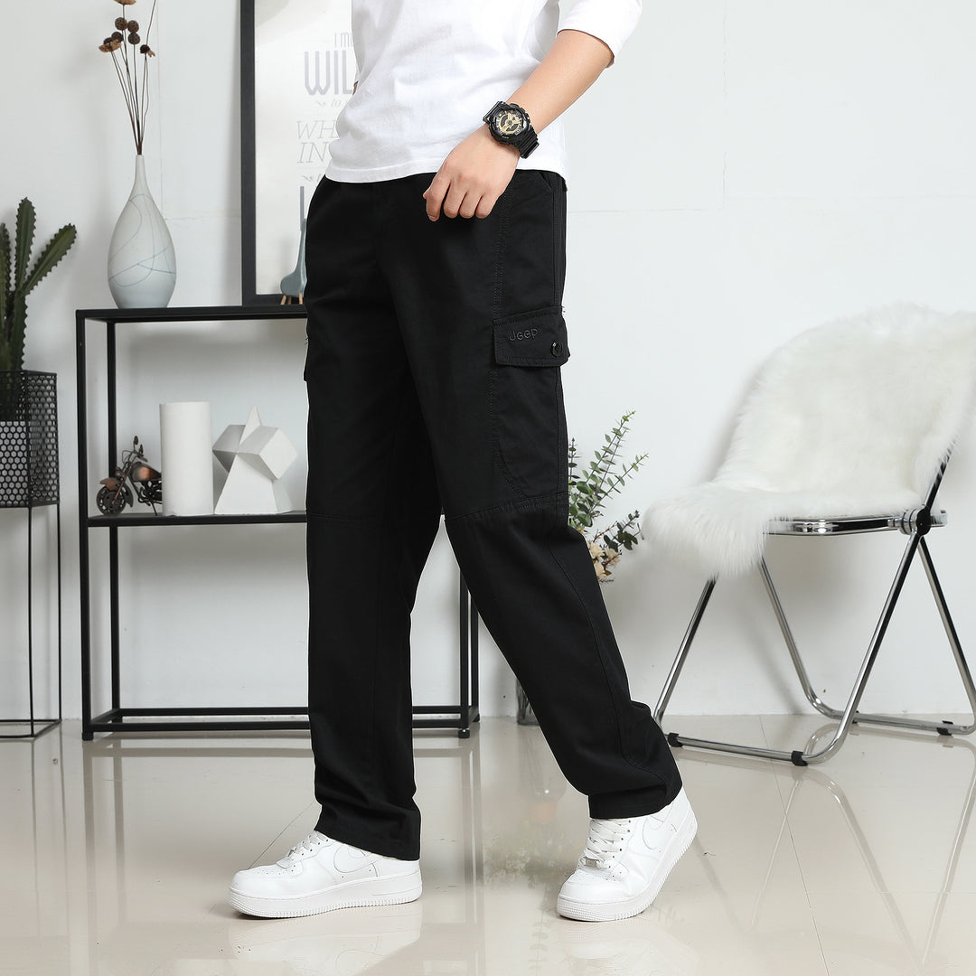Herren Modische Cargo-Hose mit praktischen Taschen Drune