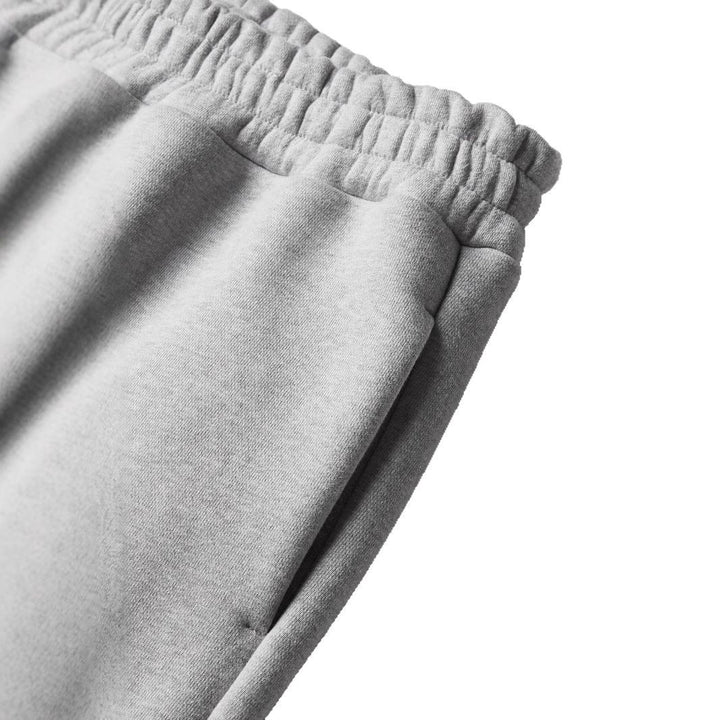 Damen nan weite High‑Waist Loungehose mit hohem Komfortbund, verdeckten Seitentaschen und geradem Bein Drune