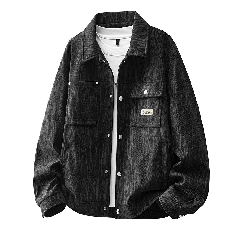 Herren Modische Cargo-Jacke mit praktischen Taschen Drune