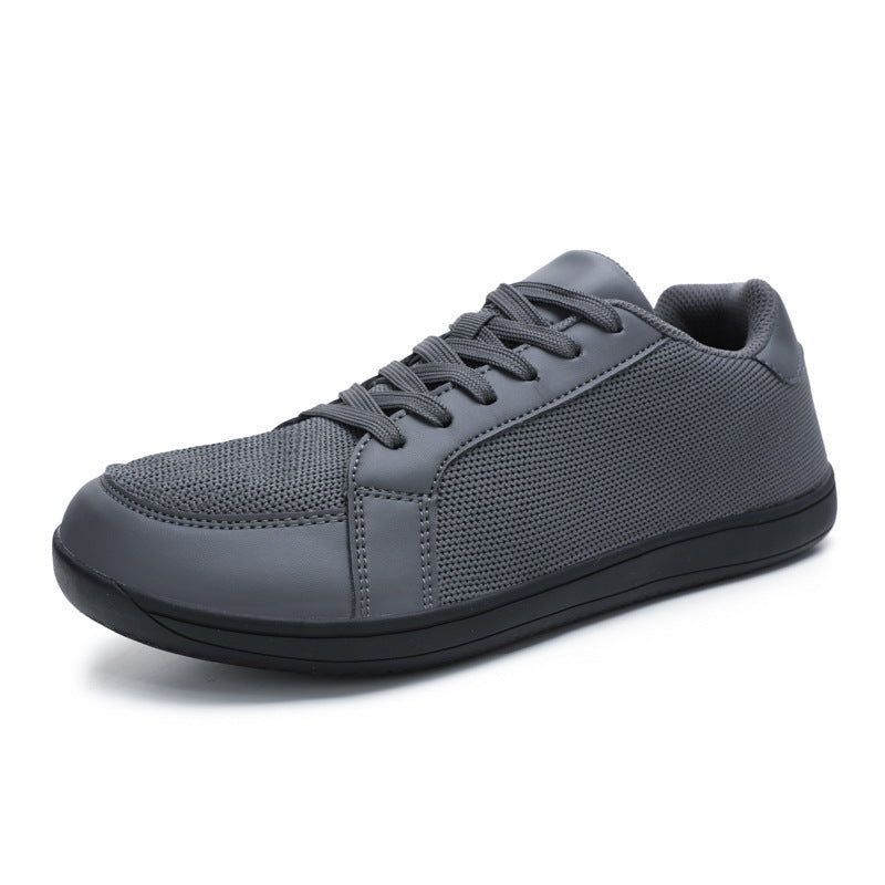 Herren nan urbaner City-Sneaker mit nahtlosem Mesh- und Kunstledermix, gedämpfter EVA-Sohle und gepolsterter Fersenstütze Drune