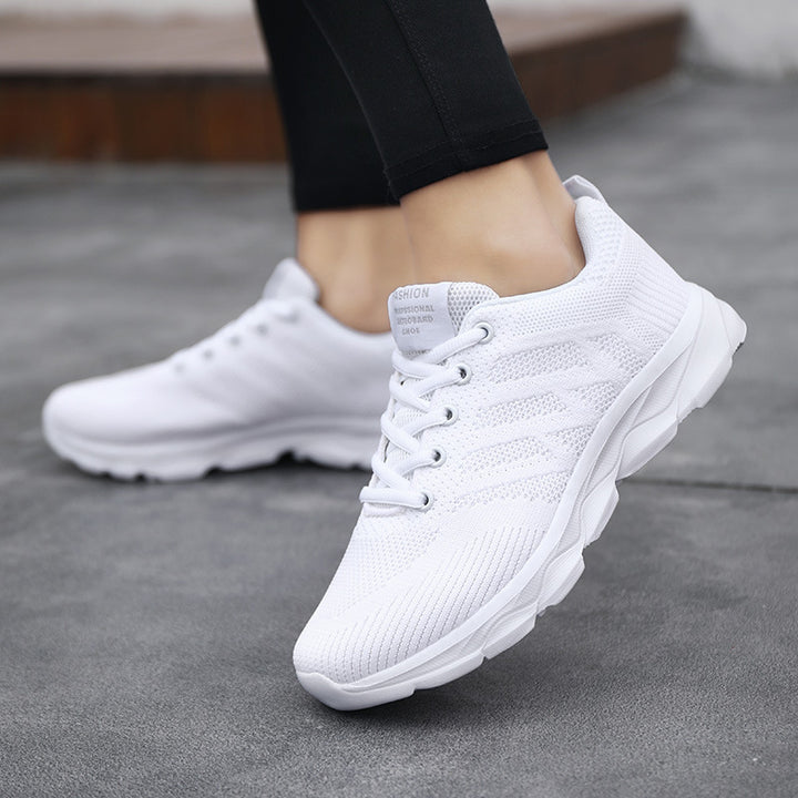 Unisex nan leichte atmungsaktive Strick-Sneaker mit dämpfender Zwischensohle Drune