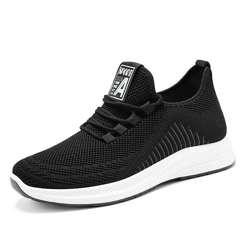 Herren nan leichte atmungsaktive Strick-Sneaker mit gedämpfter Laufsohle Drune