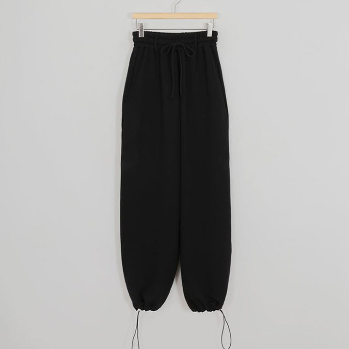 Damen komfortable, weit geschnittene Sweatpants mit elastischem Bund Drune