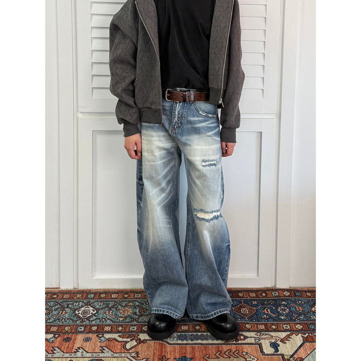 Damen Weitgeschnittene Denim Jeans Drune