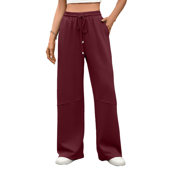 Damen Weite Freizeithose mit elastischem Bund und seitlichen Taschen Drune