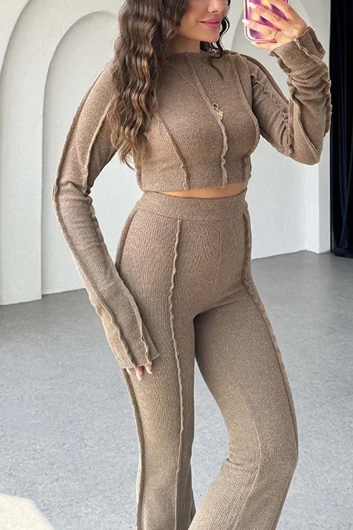 Damen Set aus Strickwaren Drune