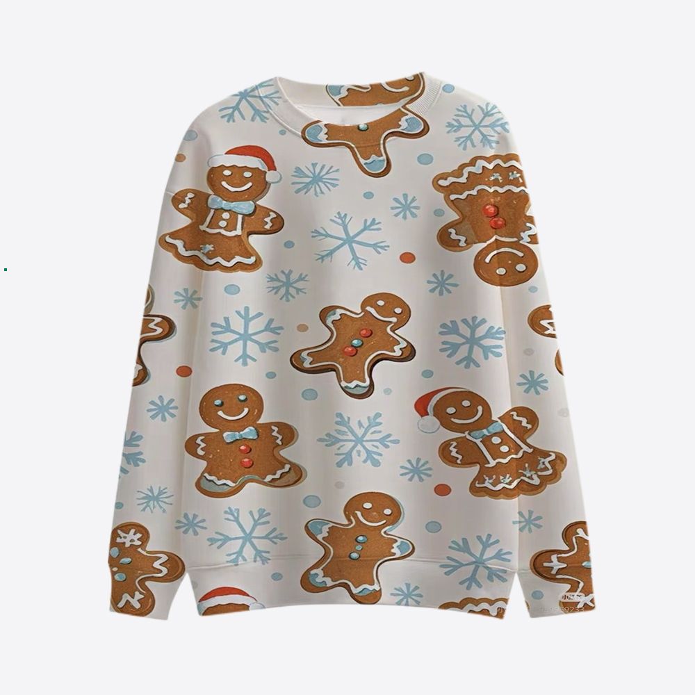 Damen Festlicher Weihnachts-Sweatshirt Drune