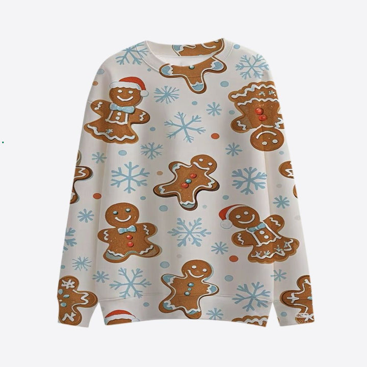 Damen Festlicher Weihnachts-Sweatshirt Drune