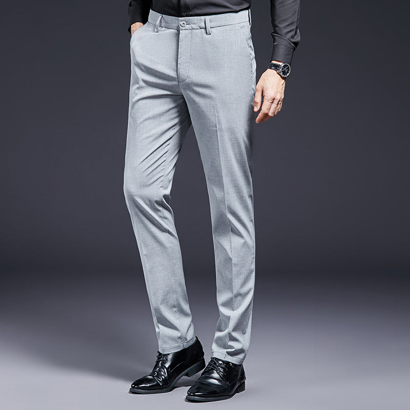 Herren elegante Anzughose aus hochwertigem Wollmix Drune