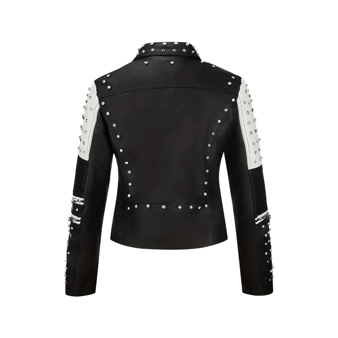 Damen Kunstlederjacke Drune
