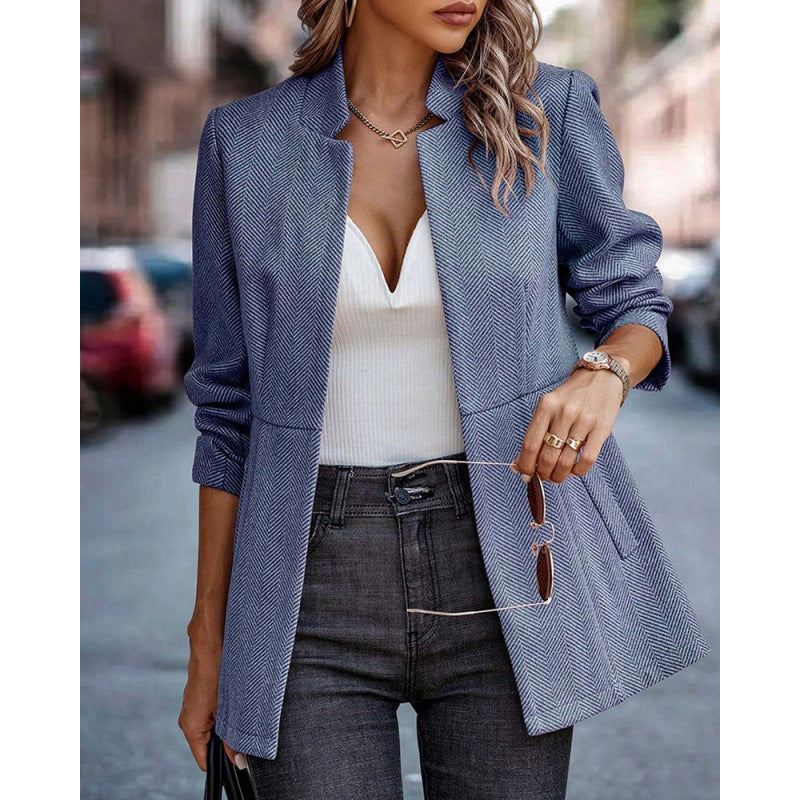 Damen Blazer im eleganten Herringbone-Design Drune