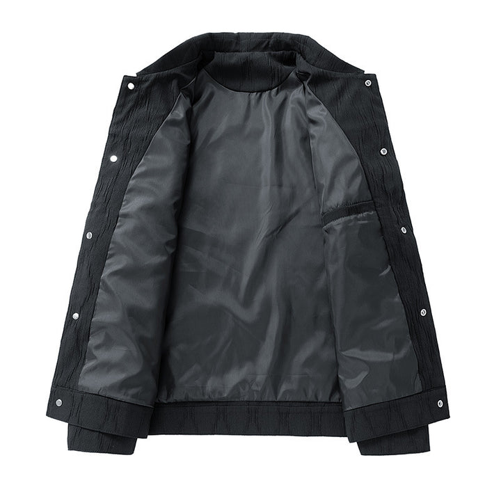 Herren Modische Jacke mit strukturiertem Gewebe Drune