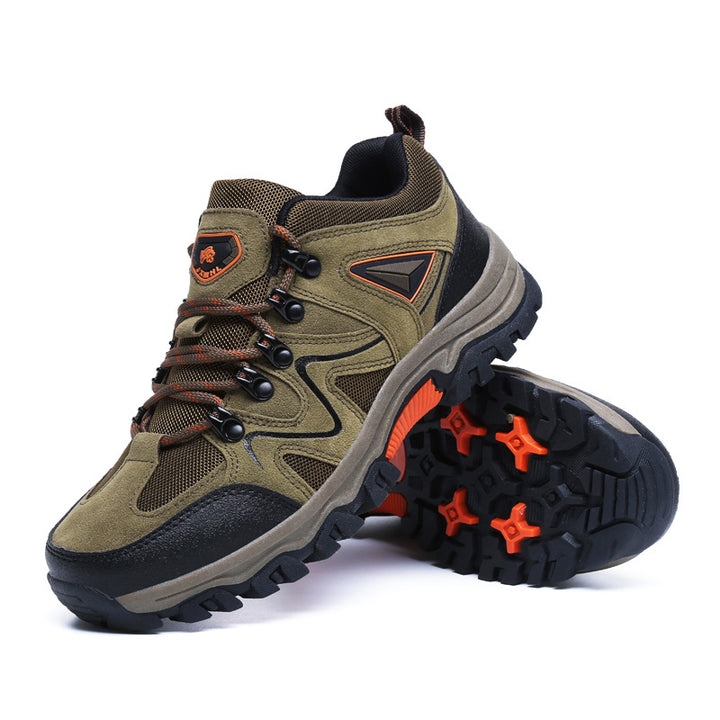 Damen Robuster Lowcut‑Trekking‑Halbschuh mit griffiger Mehrzonenprofilsohle und stoßdämpfender EVA‑Zwischensohle Drune