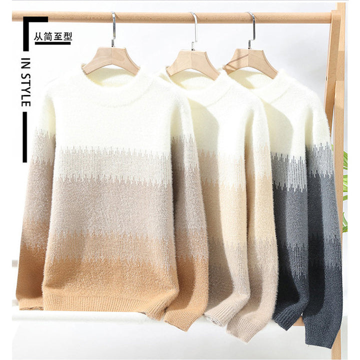 Damen Kuscheliger Pullover mit modernem Farbverlauf Drune