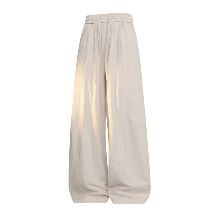 Damen Extraweite Palazzo-Hose mit elastischem Bund, Tunnelzug & ballonförmiger Weite Drune