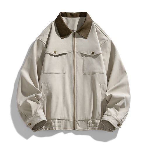 Herren Modische Nylonjacke mit Taschen Drune