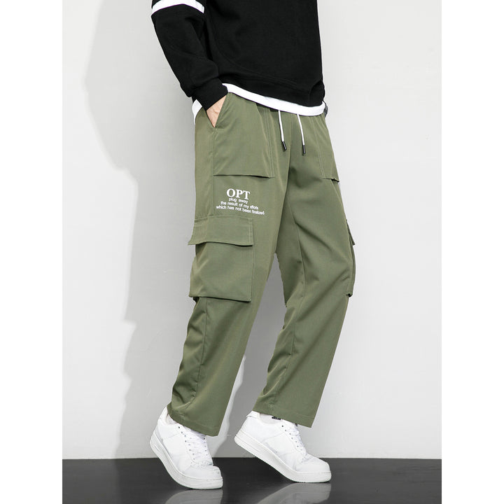 Herren Cargo-Hose mit praktischen Taschen und elastischem Bund Drune