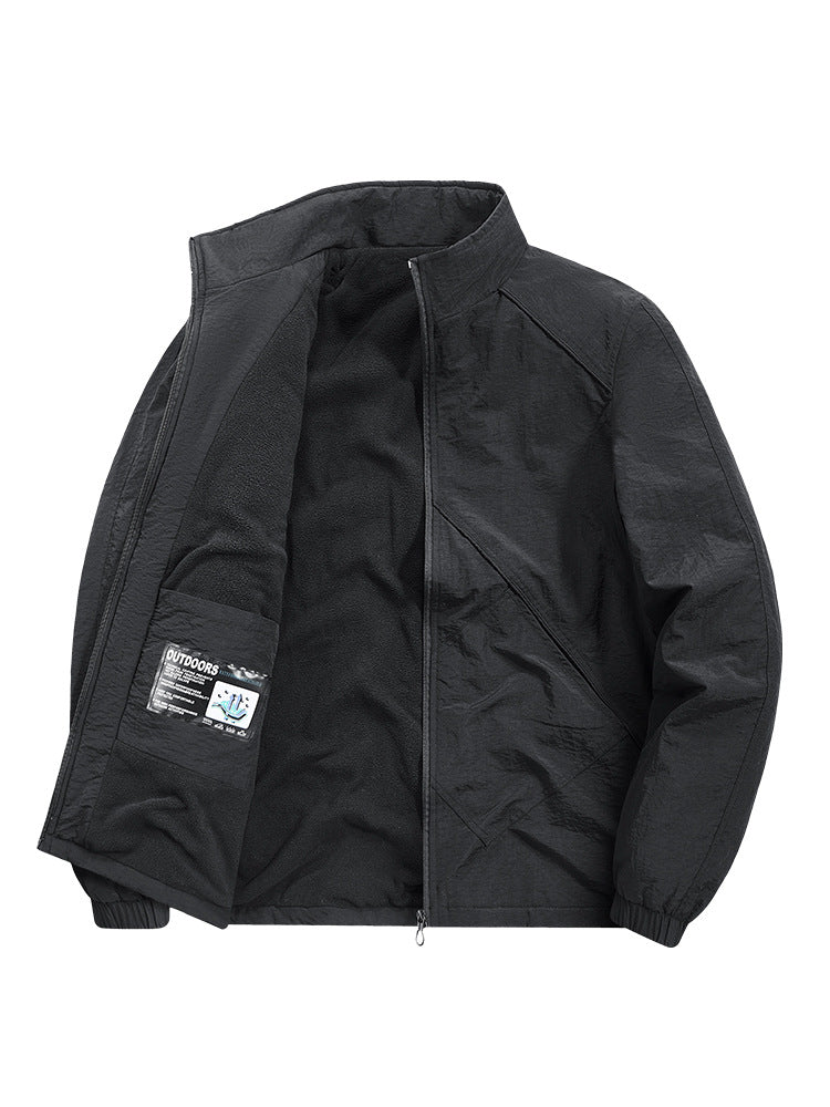 Herren Leichte Übergangsjacke mit Fleece-Futter Drune